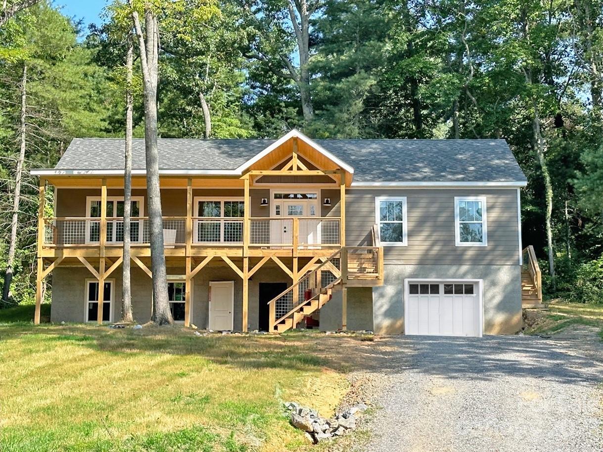 front view of house with a yard