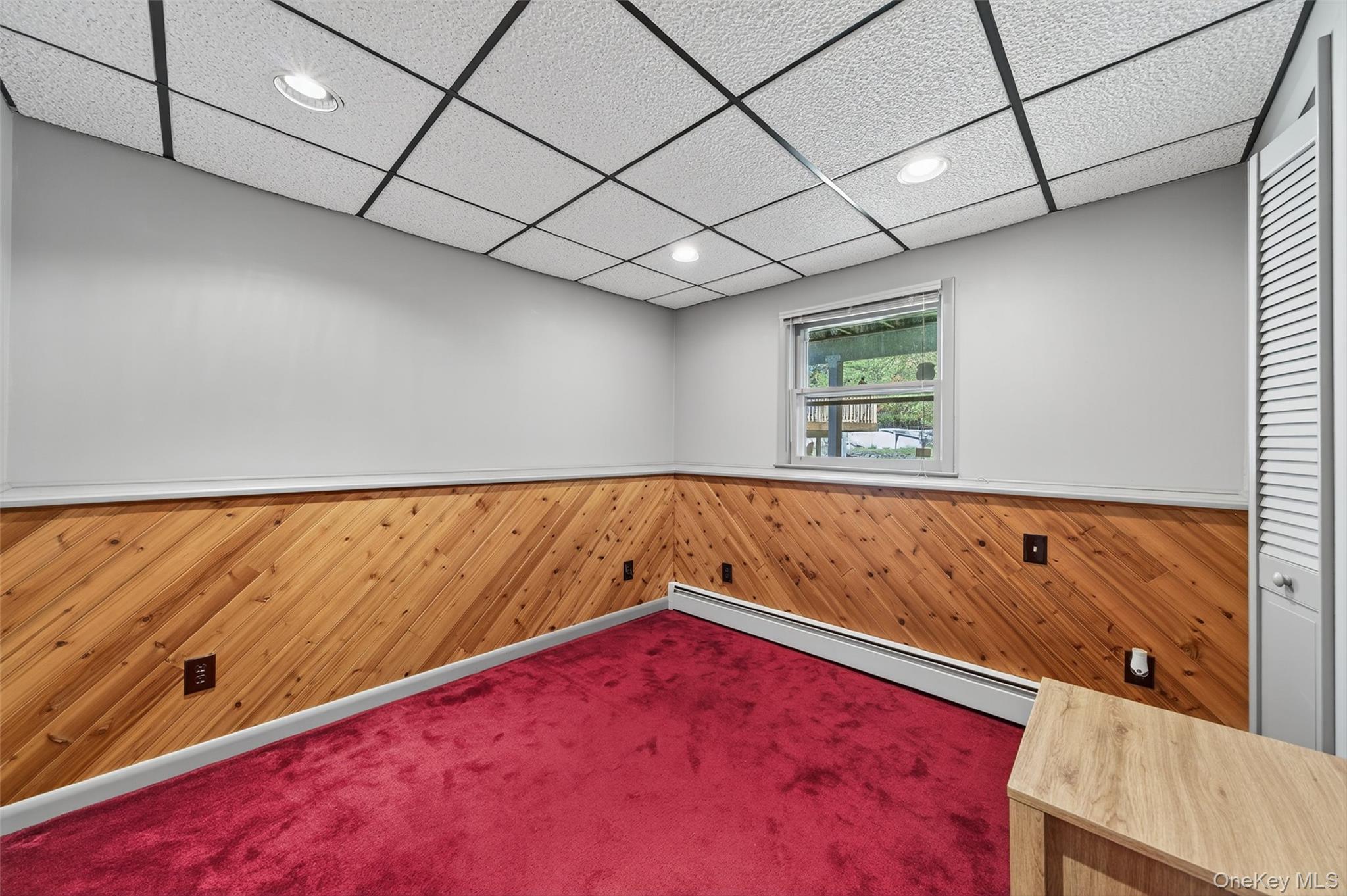 18 Rondack Road Middletown, NY 10941 - Photo 25 of 33 View of home's community with wooden walls, recessed lighting, wainscoting, and a drop ceiling