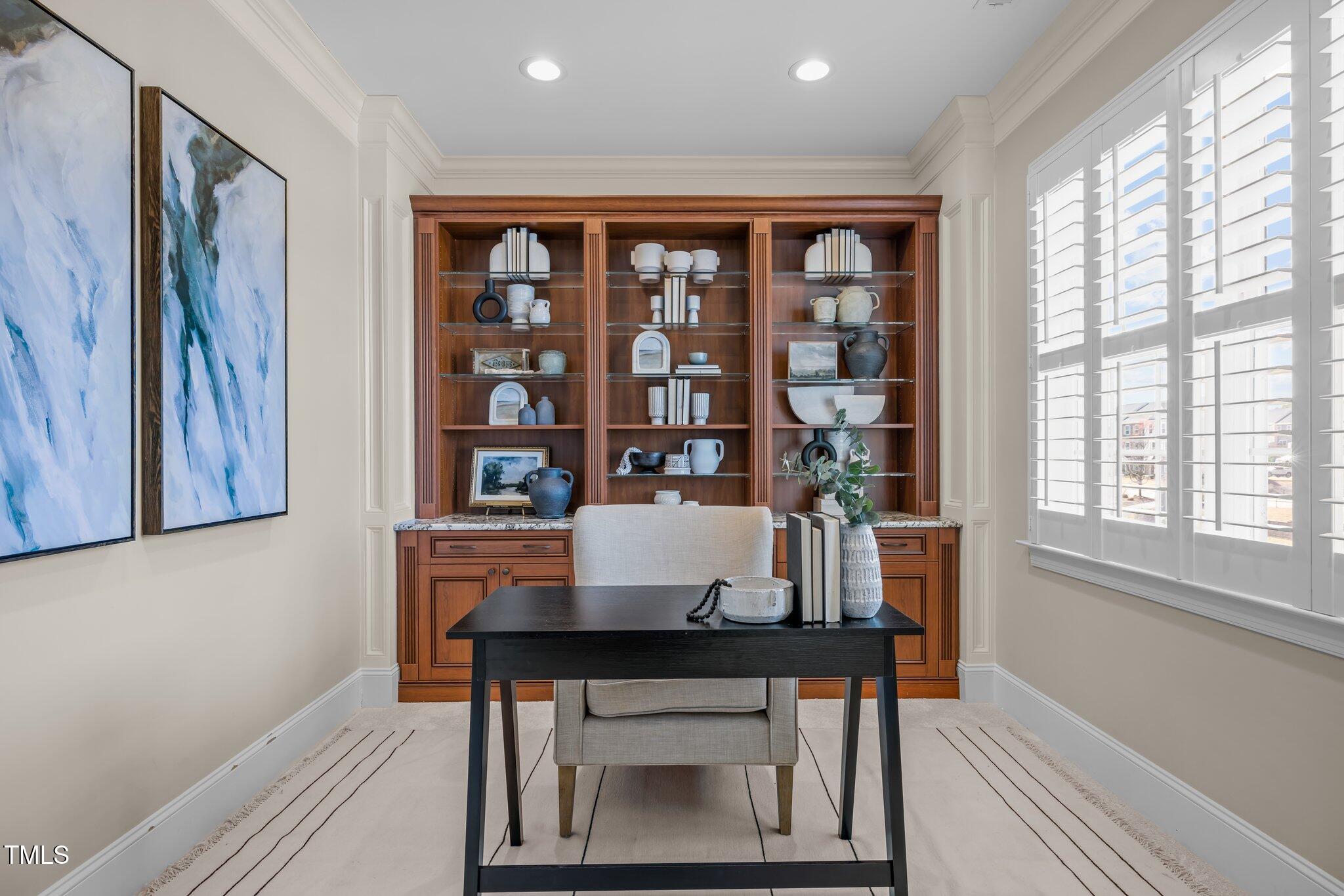 1086 Tender Drive Apex, NC 27502 - Photo 21 of 35 a workspace with furniture and window