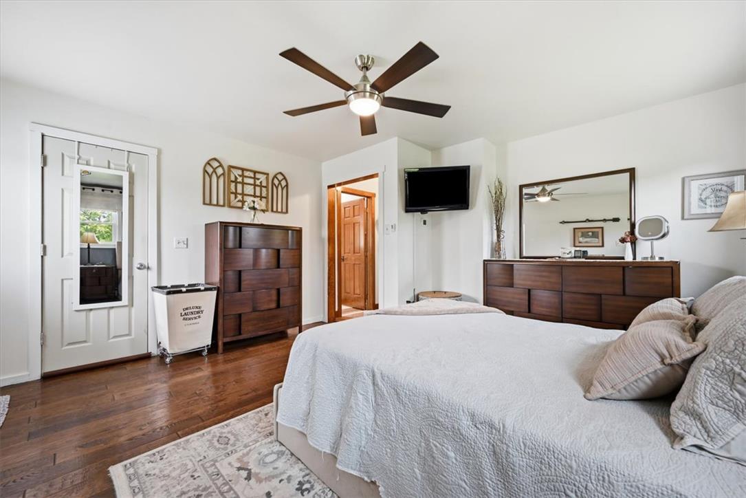 7722 Sechler Road New Tripoli, PA 18066 - Photo 26 of 58 Warm hardwood floors anchor this inviting bedroom layout.