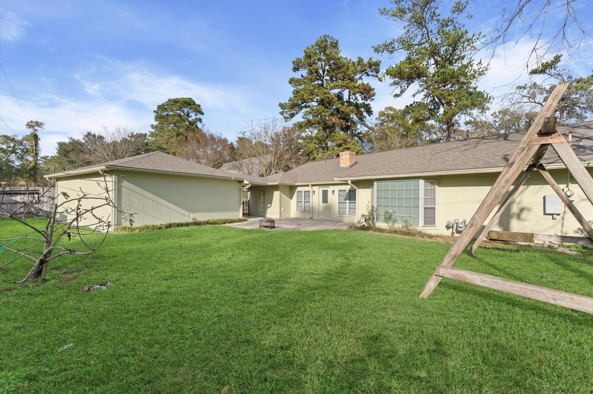 19415 Craigchester Lane Spring, TX 77388 - Photo 26 of 31 a view of a house with a backyard