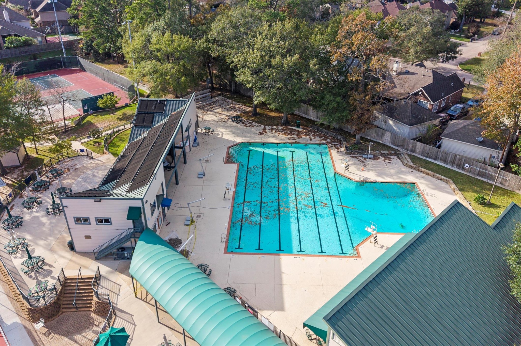 19415 Craigchester Lane Spring, TX 77388 - Photo 30 of 31 an aerial view of a house