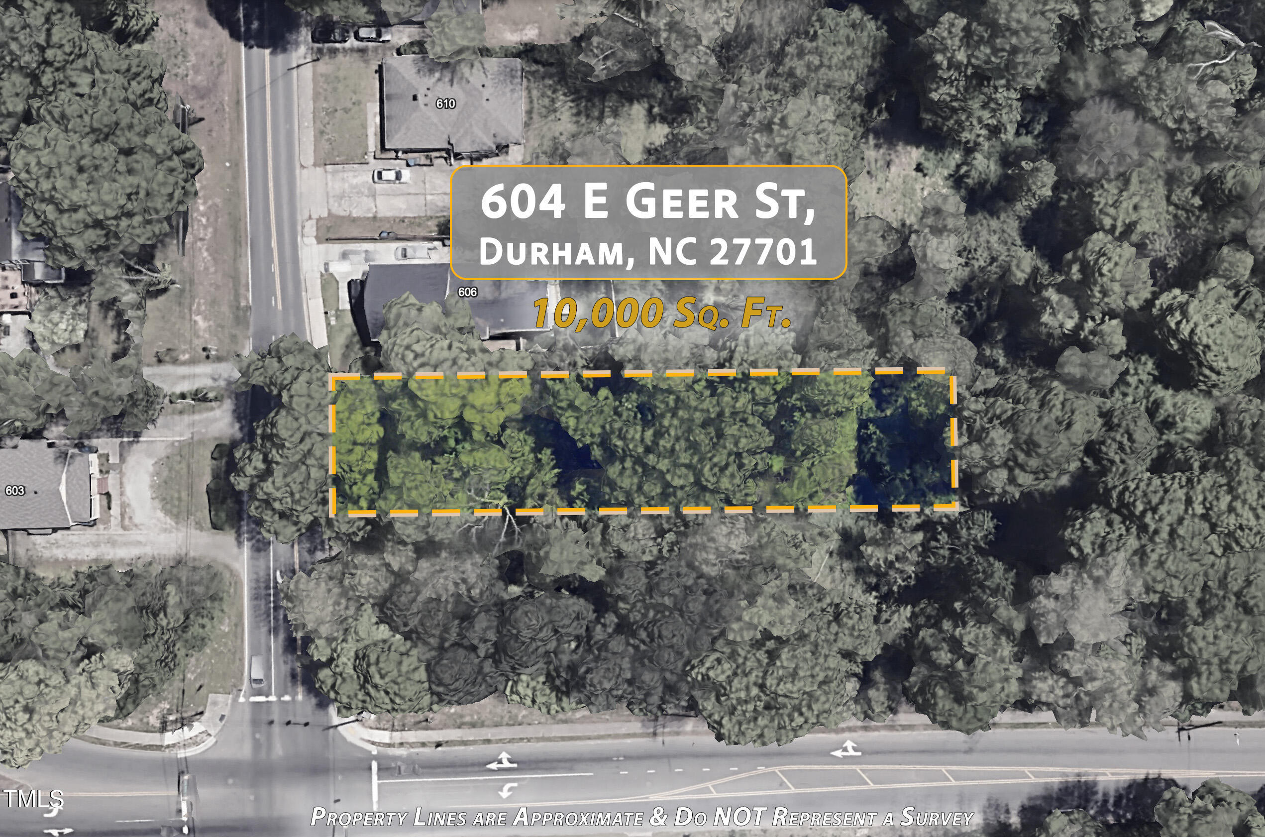 604 East Geer Street Durham, NC 27701 - Photo 2 of 7 a sign on the side of a road