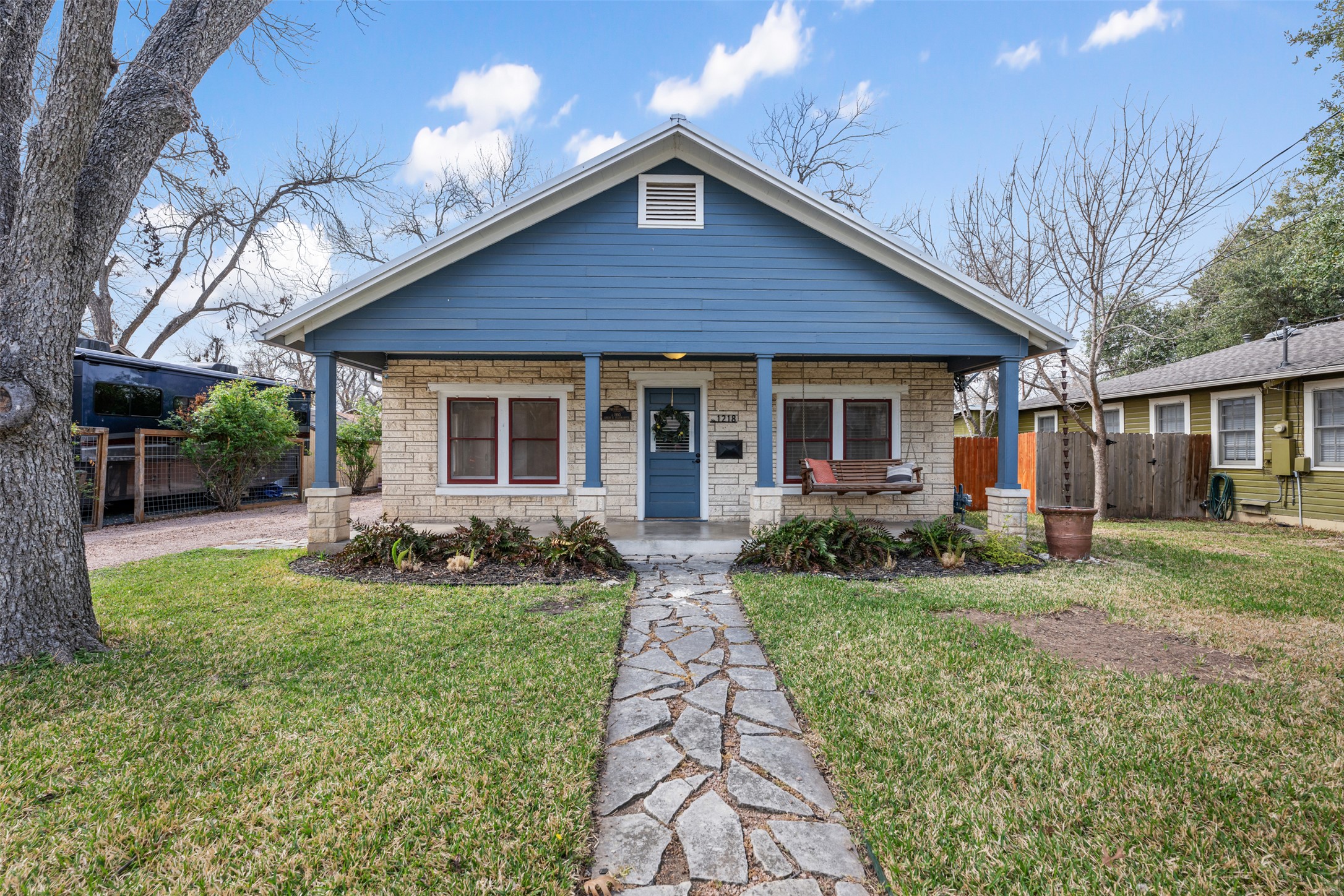 Bungalow-style house featuring a porch