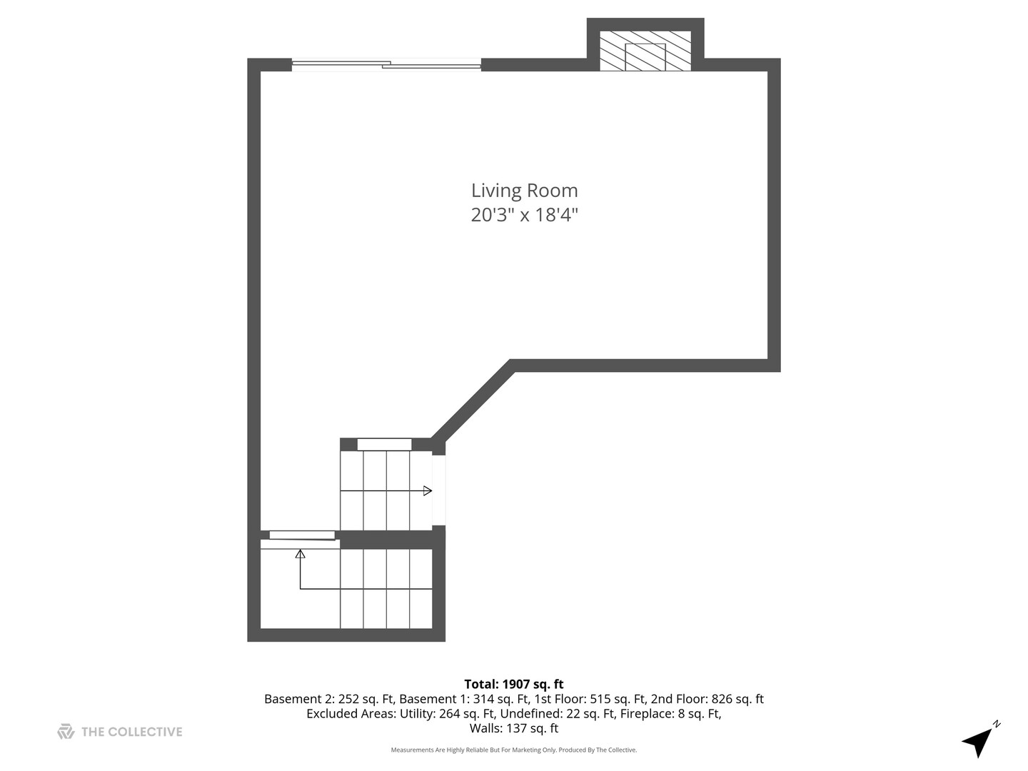 20 Oak Tree Court, Unit 20 Elmhurst, IL 60126 - Photo 32 of 35 a picture of a room with a floor plan