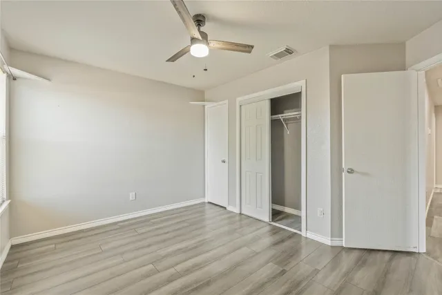 wooden floor in an empty room