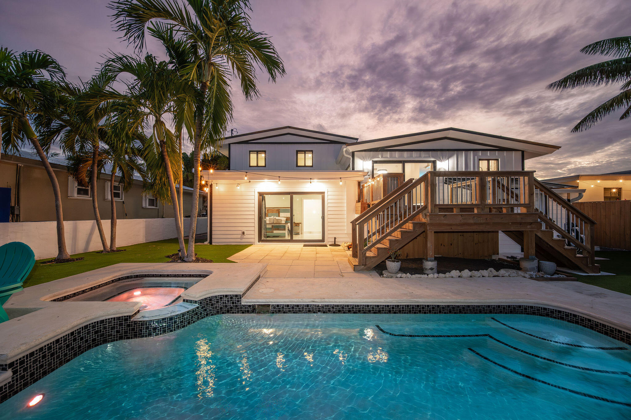 16 Azalea Drive Key Haven, FL 33040 - Photo 73 of 79 Twilight Pool