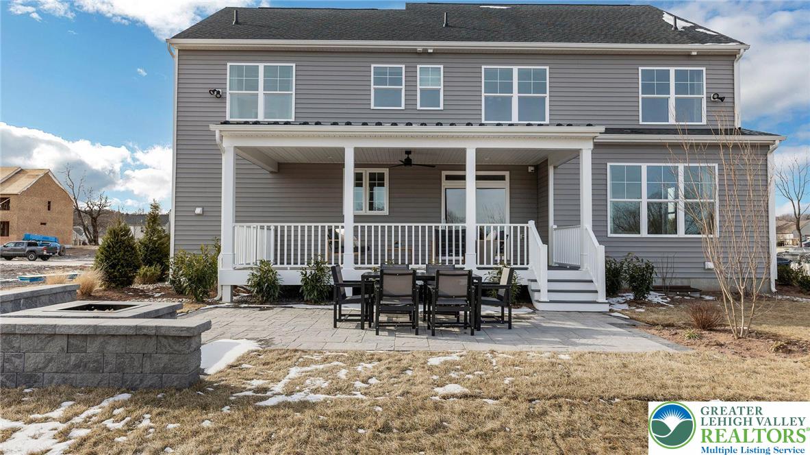 5095 Maple Rdg Way, Unit HOMESITE 13 Emmaus, PA 18049 - Photo 3 of 3 a front view of a house with patio