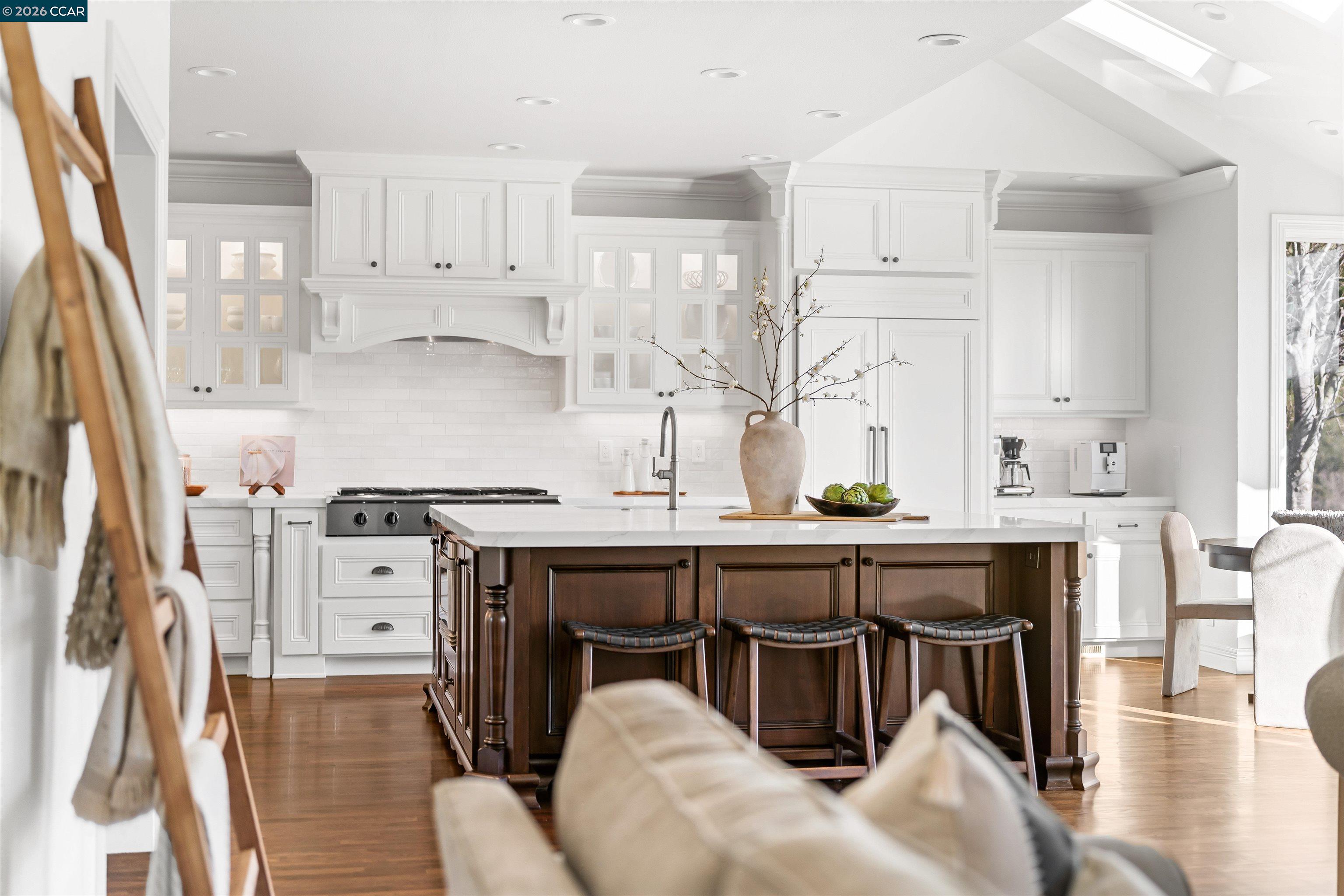 138 Sunhaven Road Danville, CA 94506 - Photo 14 of 60 a kitchen with stainless steel appliances a sink and cabinets