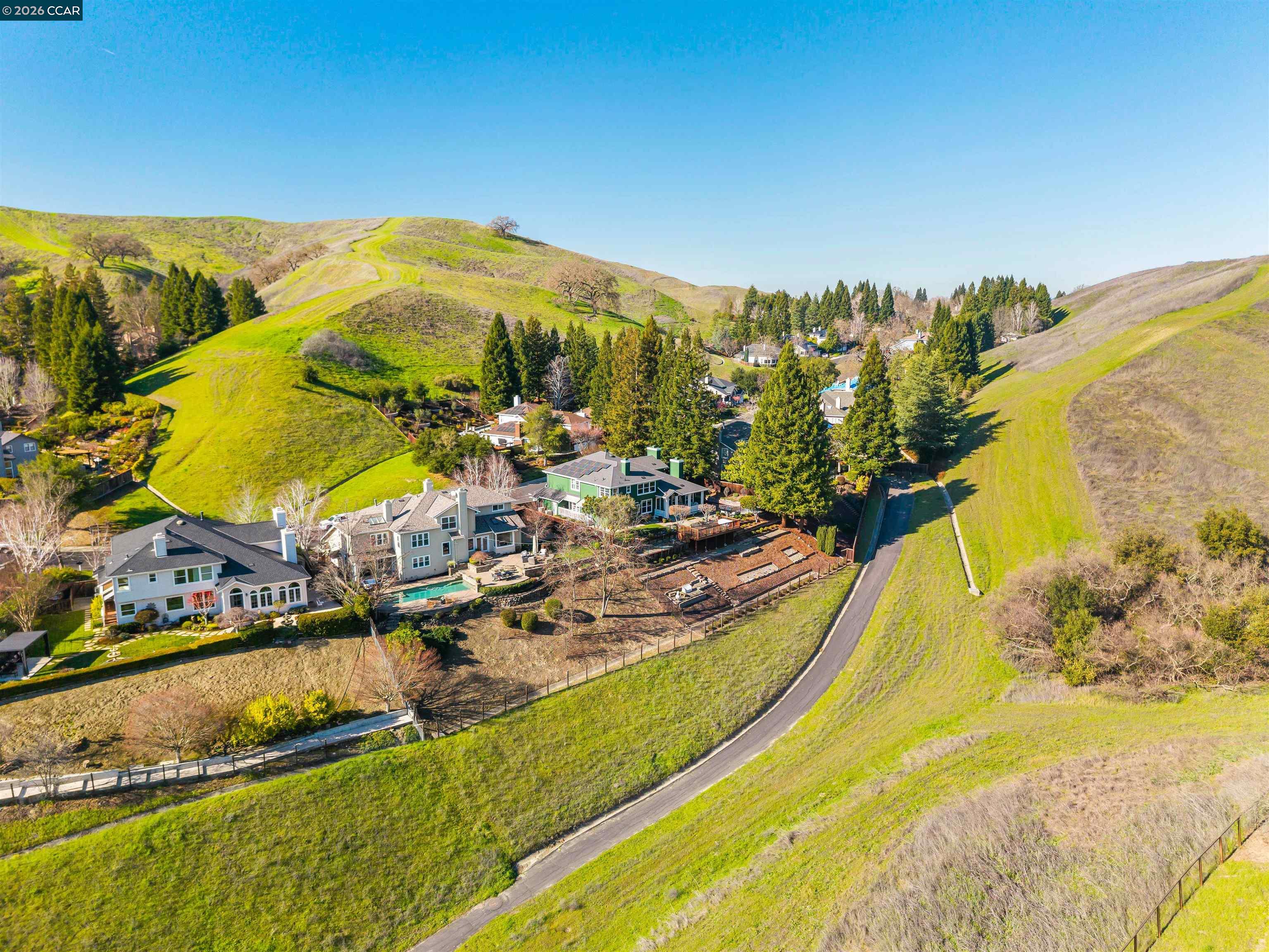 138 Sunhaven Road Danville, CA 94506 - Photo 59 of 60 a view of a swimming pool with an ocean view