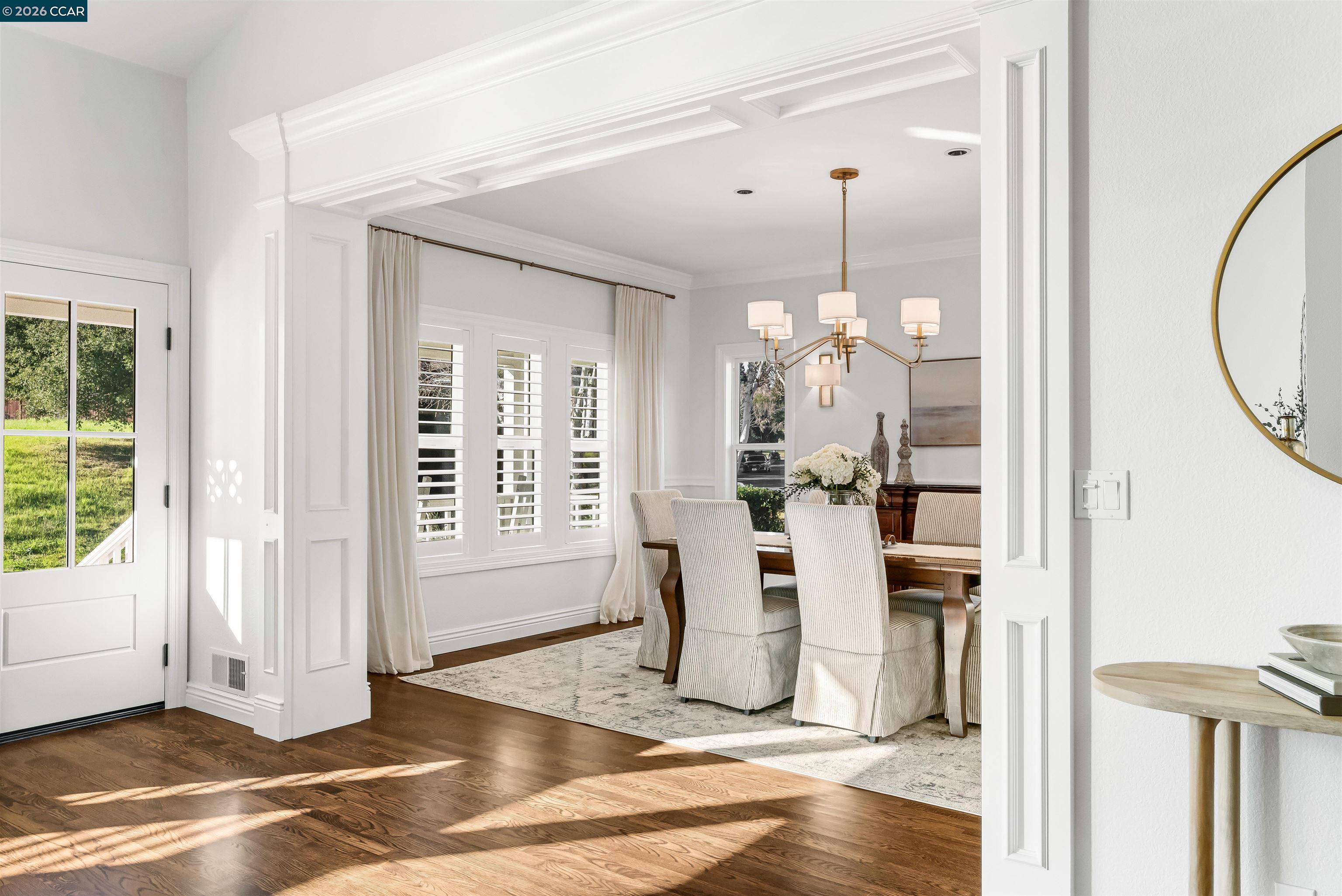 138 Sunhaven Road Danville, CA 94506 - Photo 8 of 60 a view of a dining room with furniture window and wooden floor