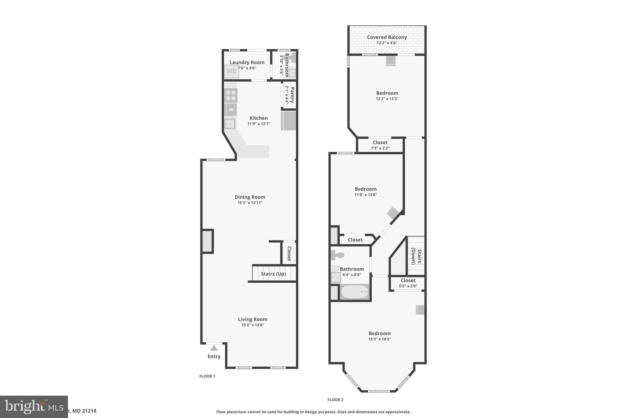 616 East 33rd Street Baltimore, MD 21218 - Photo 44 of 44 a picture of a floor plan