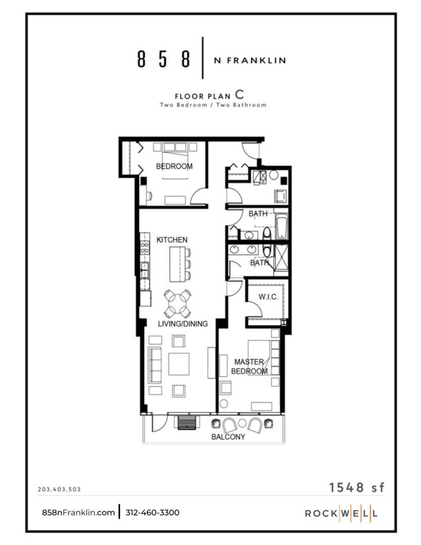 858 North Franklin Street, Unit 503 Chicago, IL 60610 - Photo 9 of 9