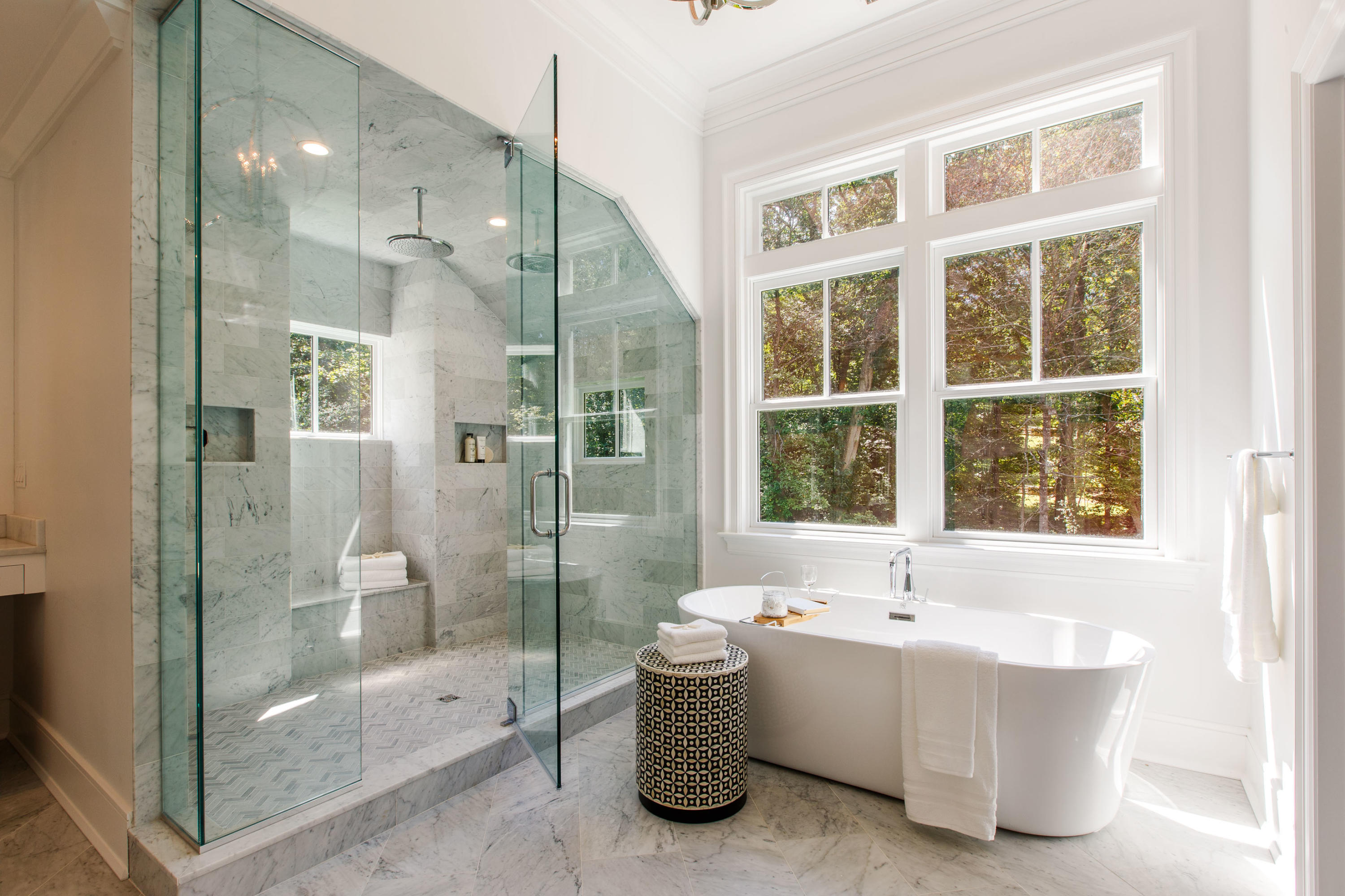 72 Deepwood Road Darien, CT 06820 - Photo 26 of 39 a bathroom with a bathtub and shower