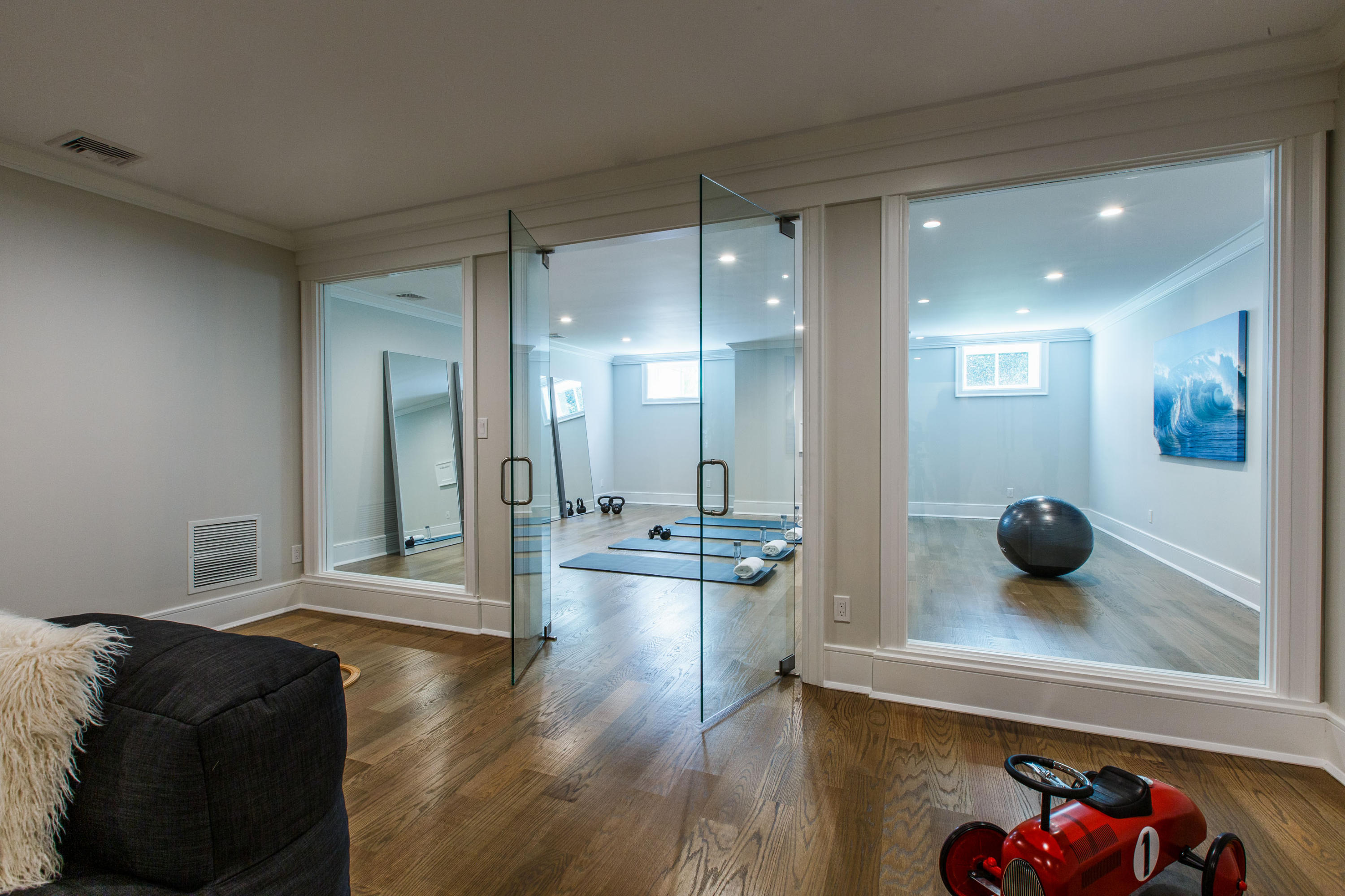 72 Deepwood Road Darien, CT 06820 - Photo 32 of 39 a living room with furniture and wooden floor