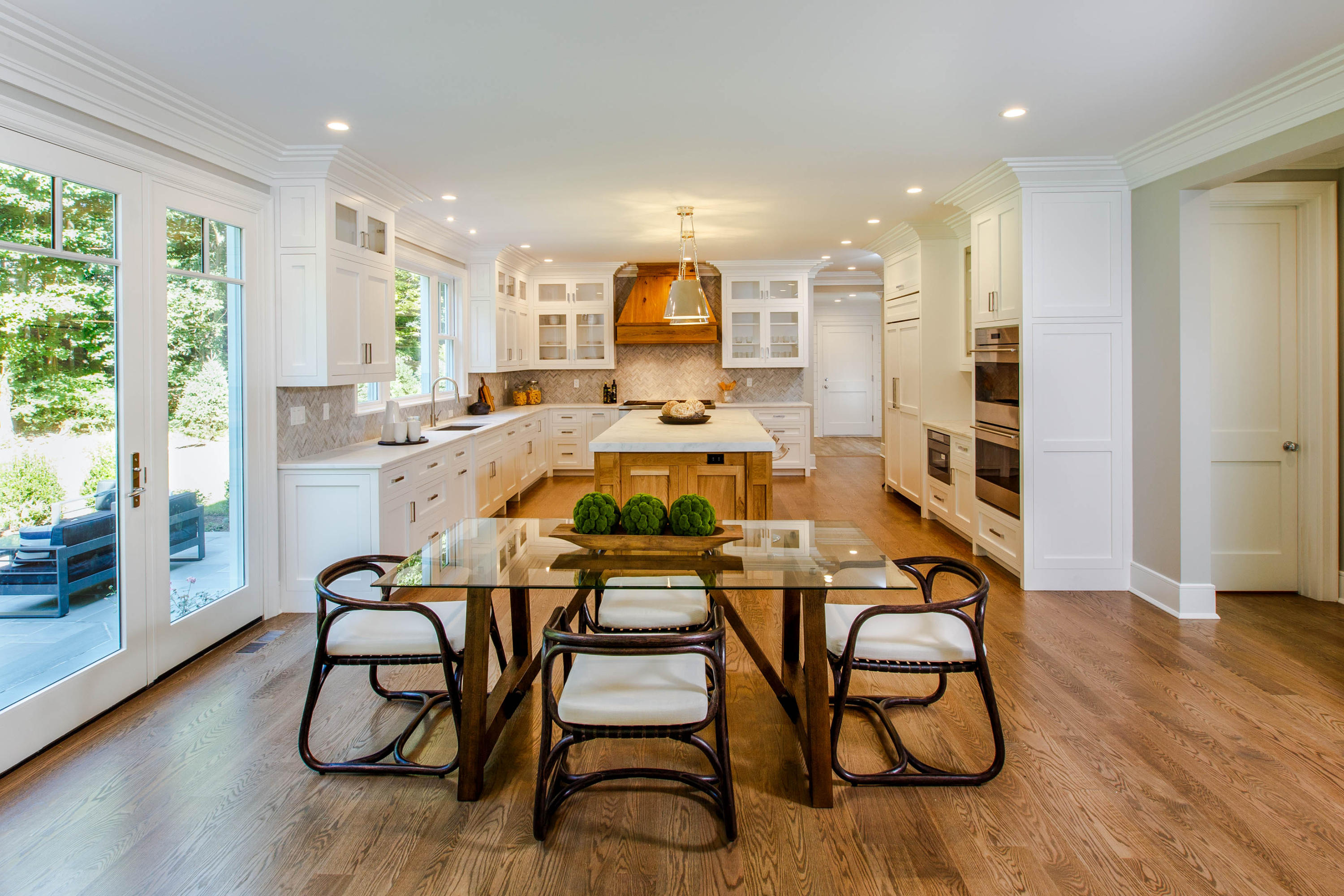 72 Deepwood Road Darien, CT 06820 - Photo 4 of 39 a view of a dining room with furniture window and wooden floor