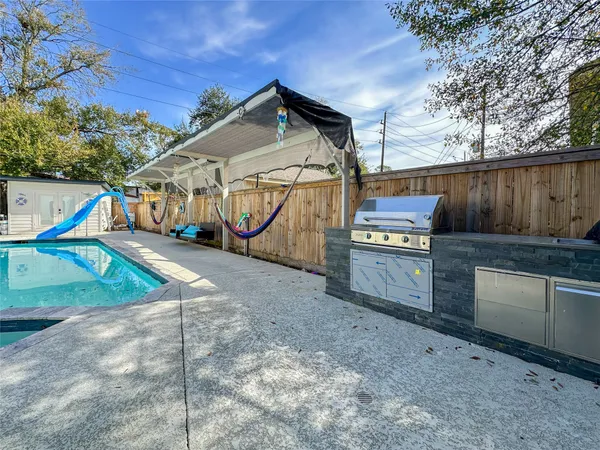 a view of outdoor space yard and deck
