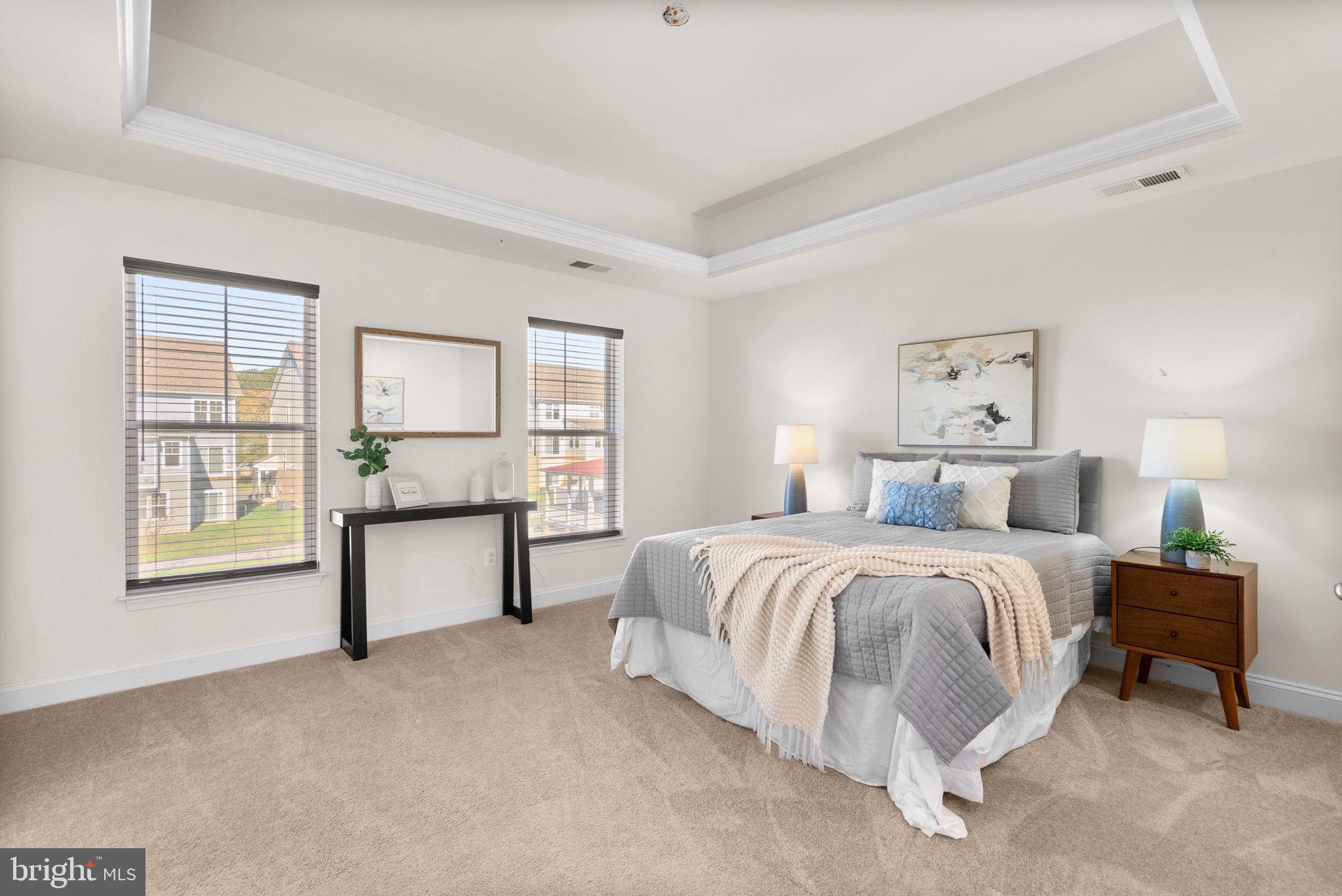 2 Hanover Road Reisterstown, MD 21136 - Photo 14 of 30 a spacious bedroom with a bed and a window