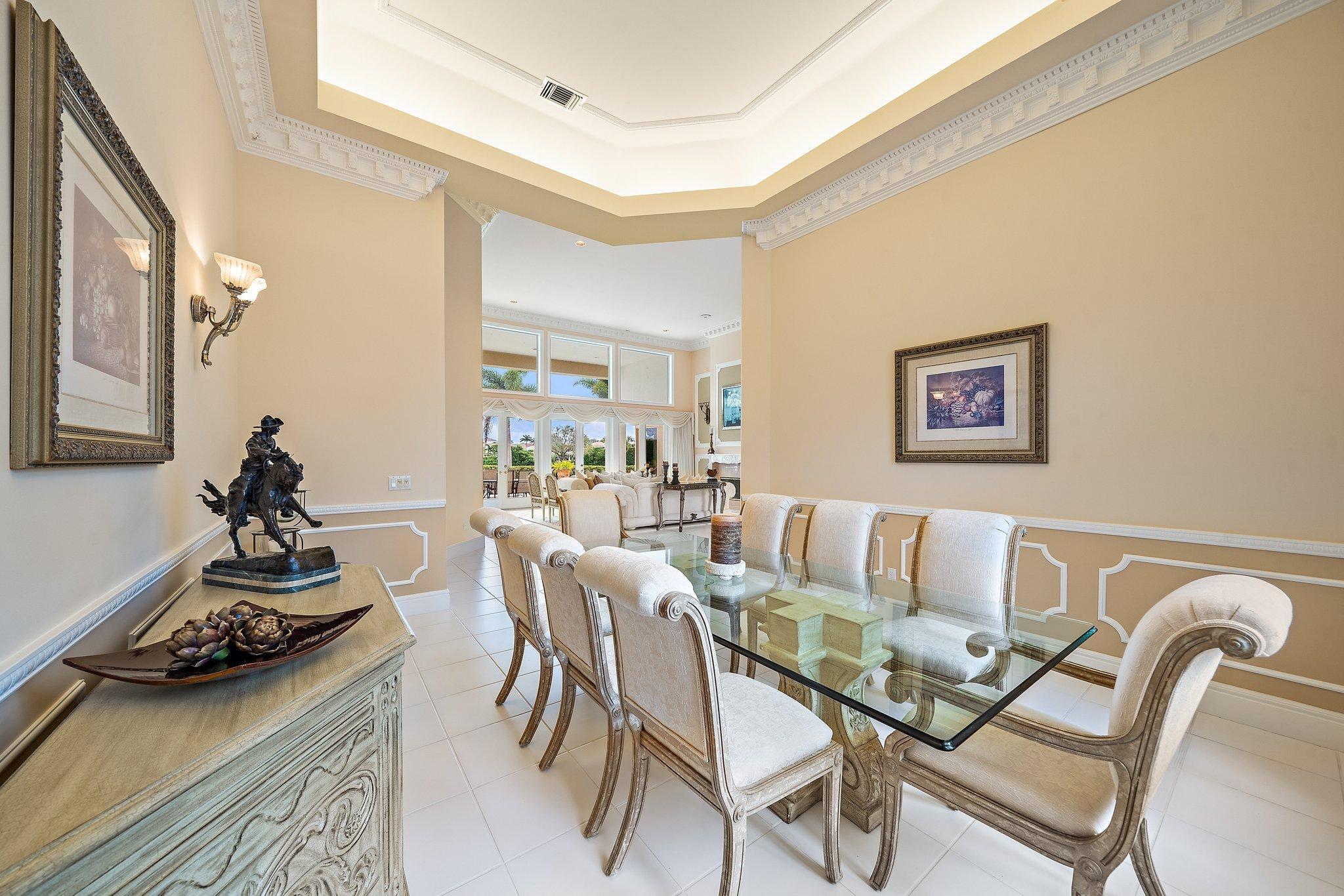 3388 Barrow Island Road Jupiter, FL 33477 - Photo 19 of 59 Dining look out to living