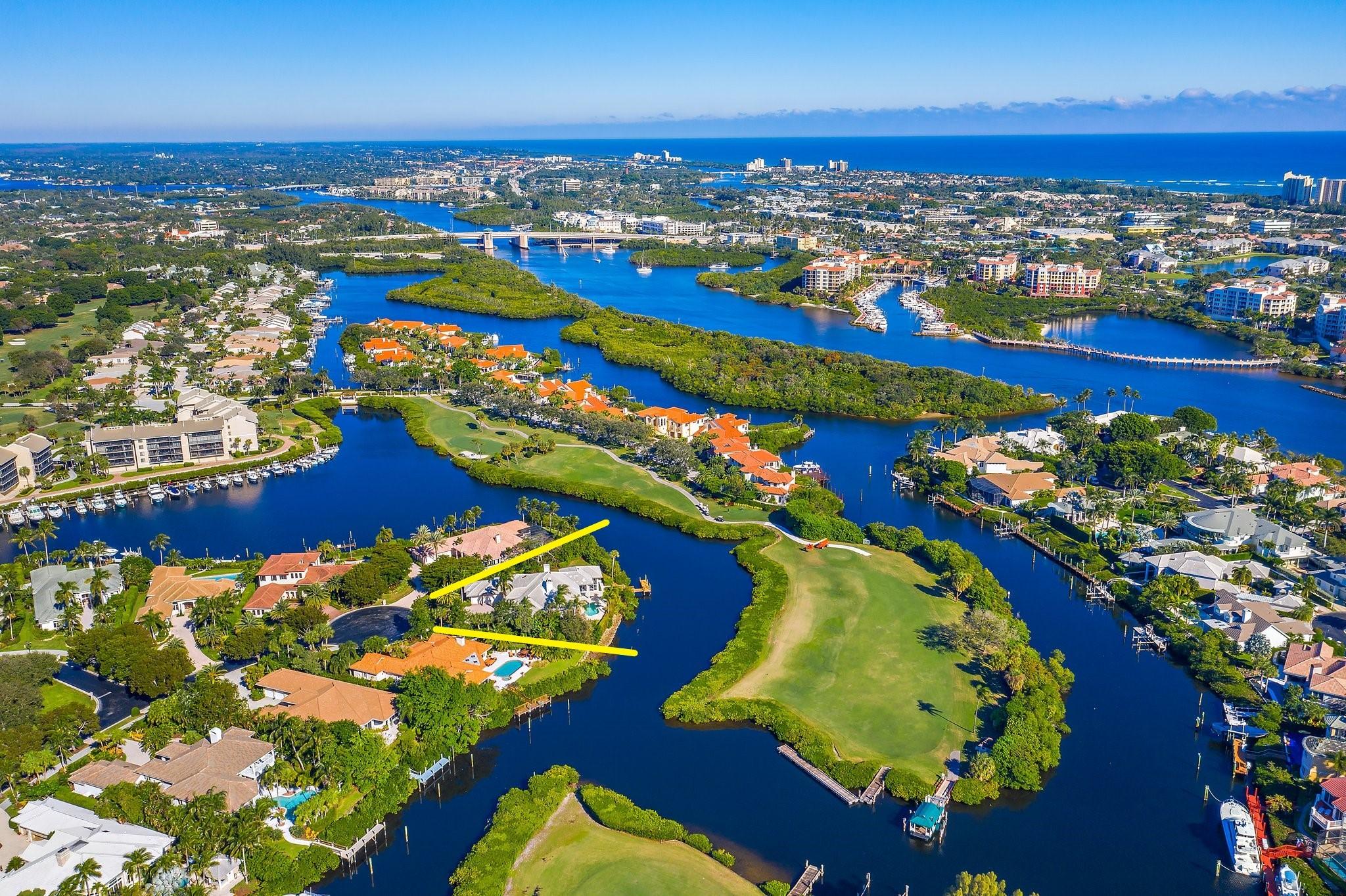 3388 Barrow Island Road Jupiter, FL 33477 - Photo 2 of 59 Aerial slight northeast