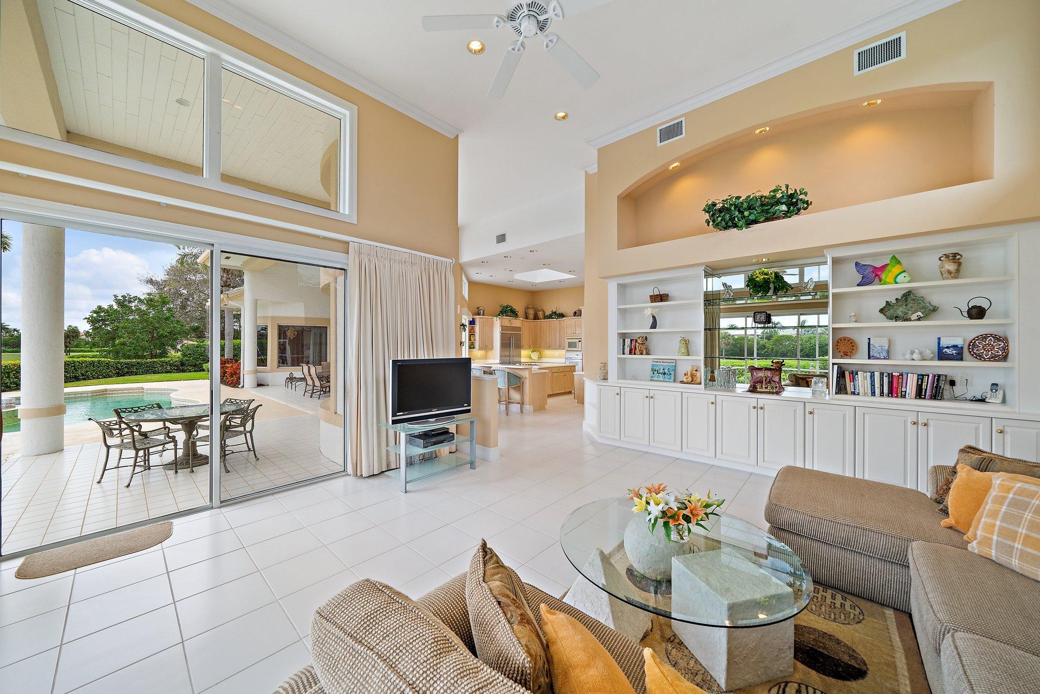 3388 Barrow Island Road Jupiter, FL 33477 - Photo 30 of 59 Family room looking to kitchen