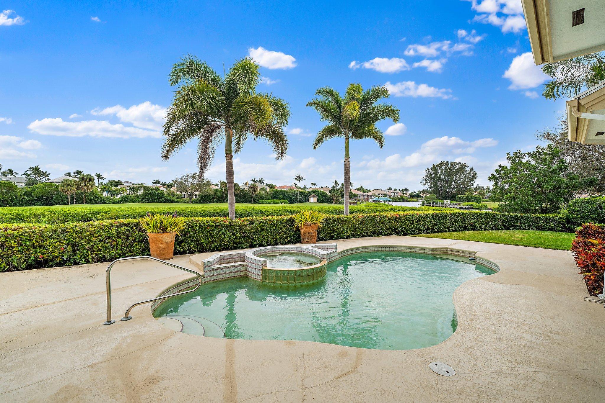 3388 Barrow Island Road Jupiter, FL 33477 - Photo 31 of 59 Pool - very private