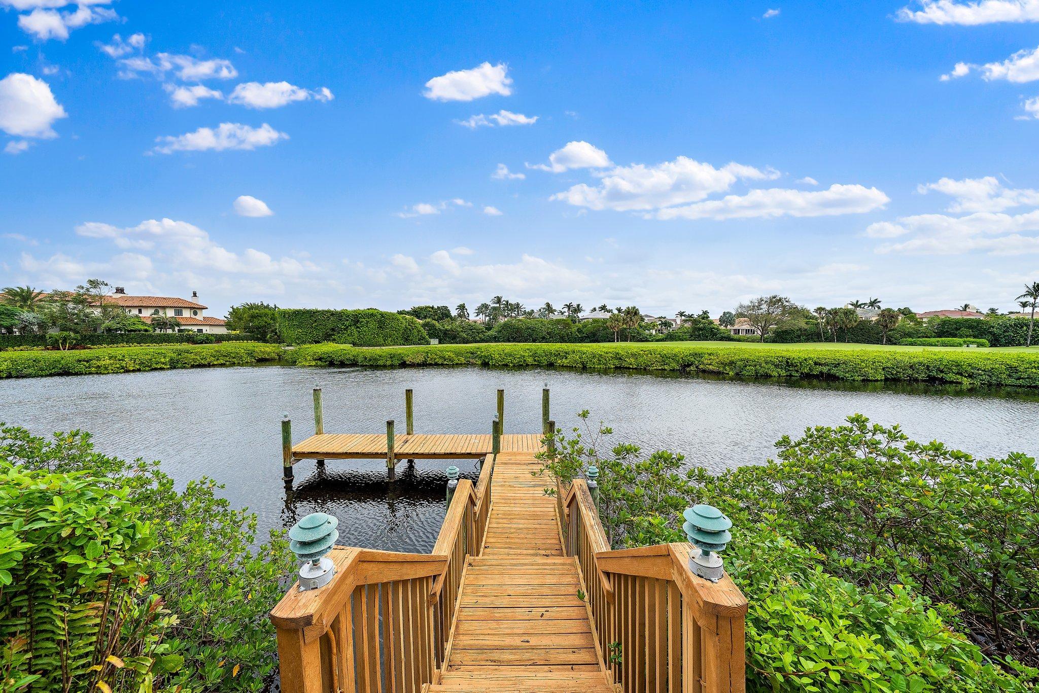 3388 Barrow Island Road Jupiter, FL 33477 - Photo 5 of 59 Dock and view