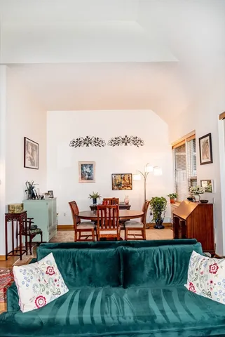 a living room with lots of furniture and a couch