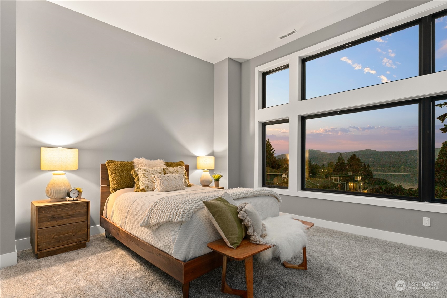 3015 Maynard Place Bellingham, WA 98226 - Photo 13 of 38 a bedroom with a bed and a large window