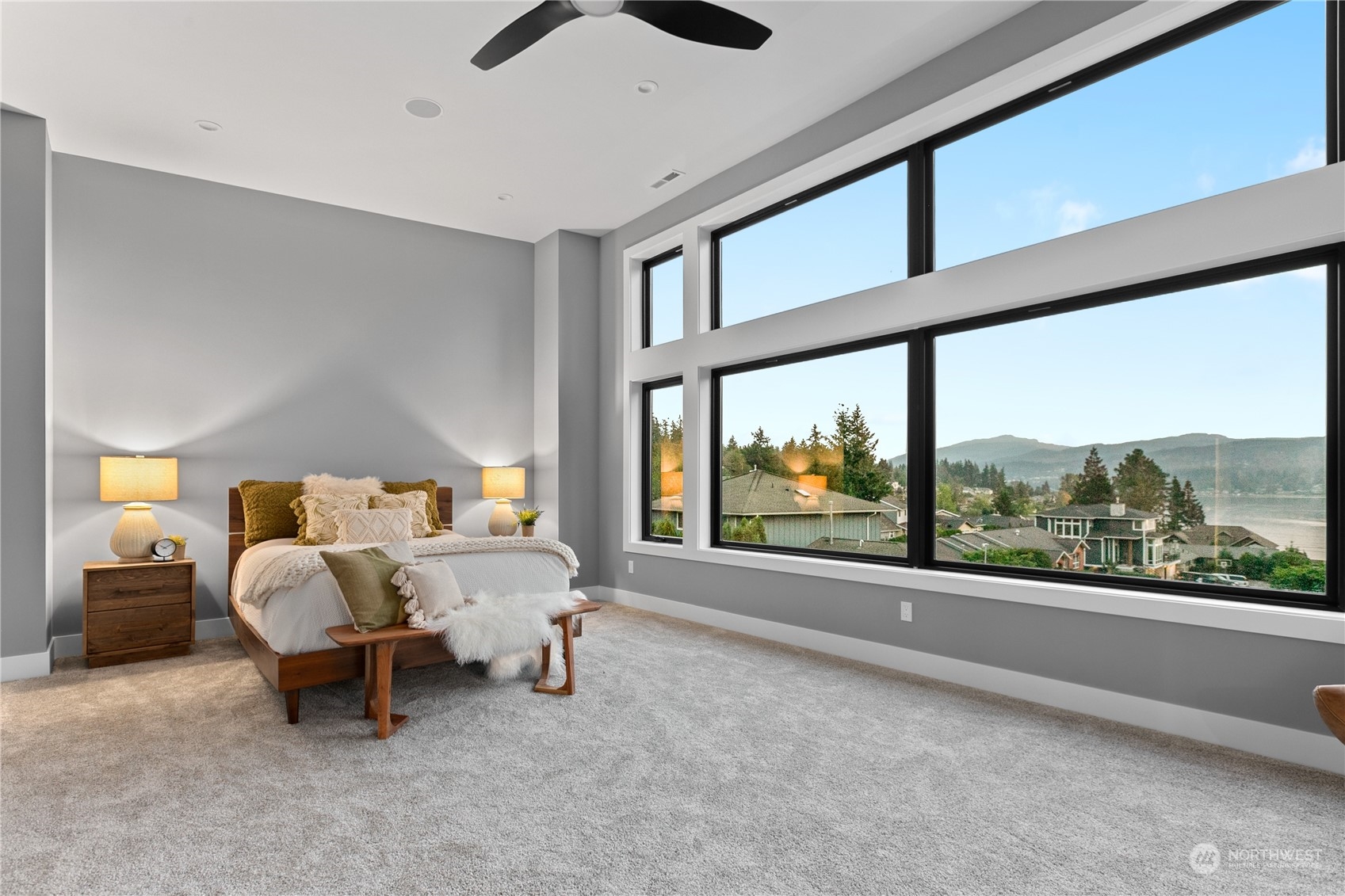 3015 Maynard Place Bellingham, WA 98226 - Photo 14 of 38 a bed room with a bed and a large window