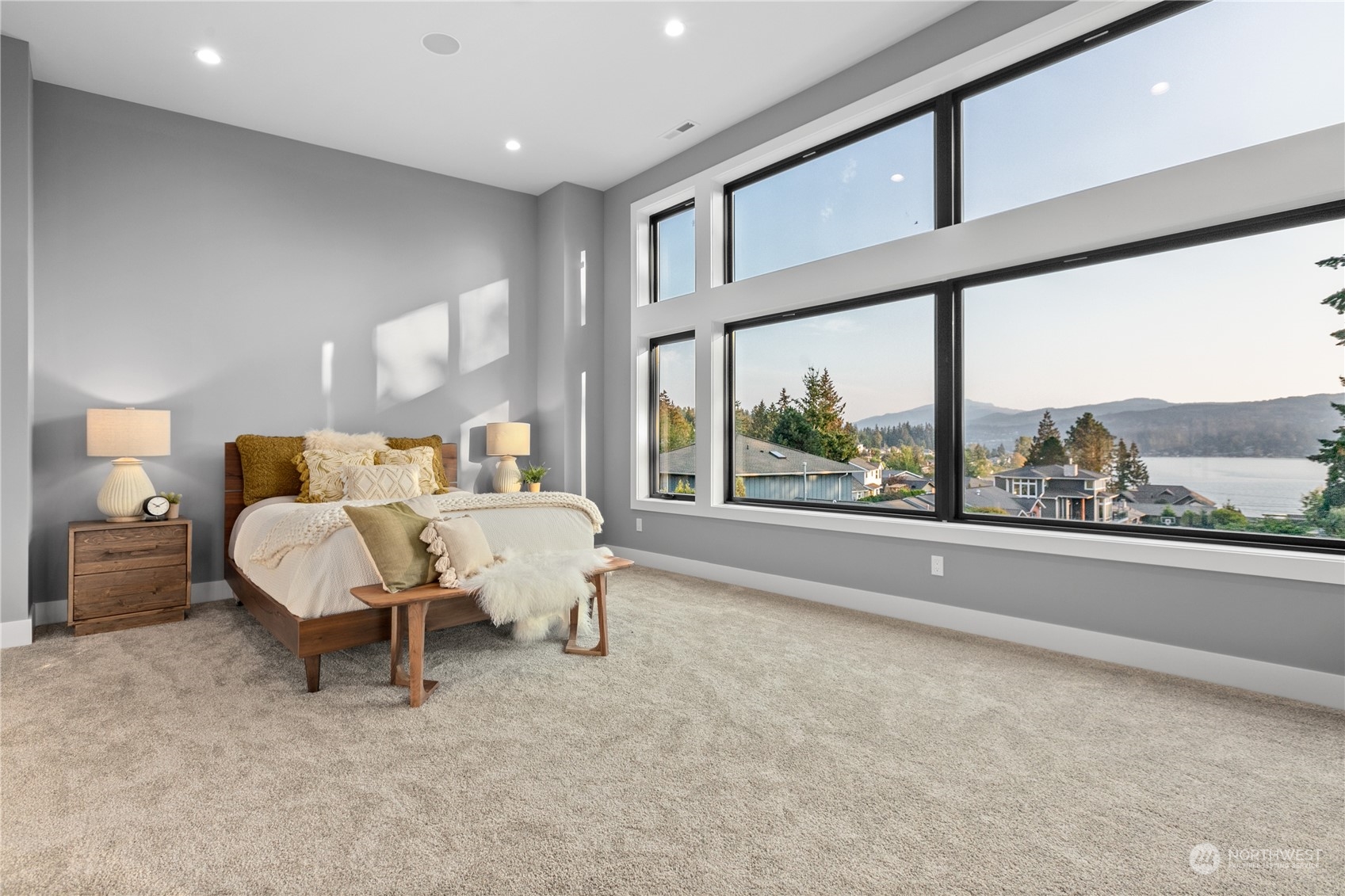 3015 Maynard Place Bellingham, WA 98226 - Photo 15 of 38 a bed room with a bed and large window