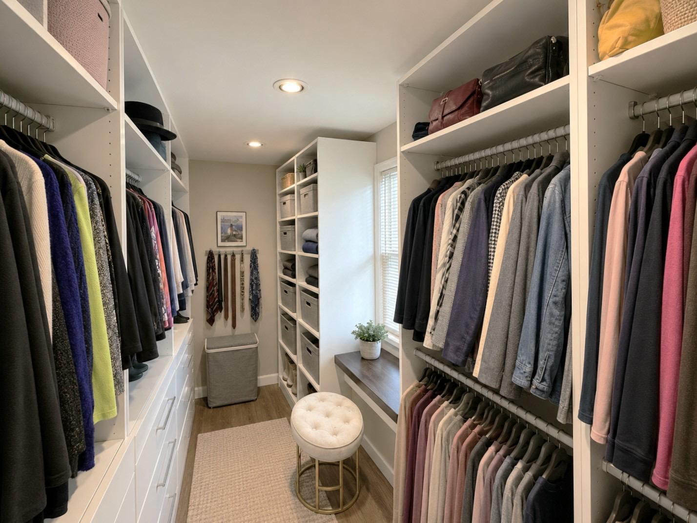 209 Main Street Keyport, NJ 07735 - Photo 25 of 62 Unit 209 Primary Bedroom Walk-In Closet