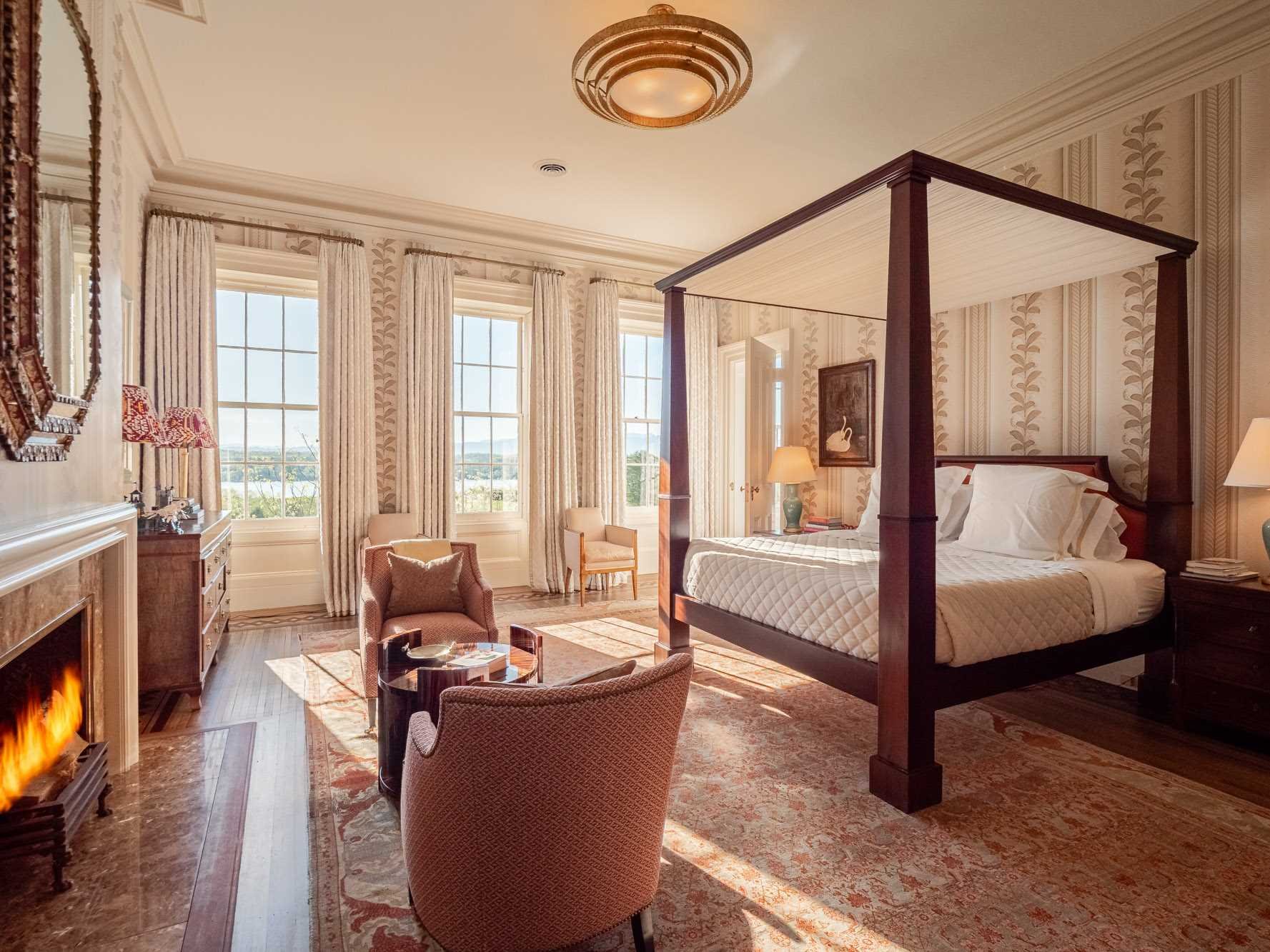 124 Eden Knoll Red Hook, NY 12571 - Photo 22 of 40 a living room with furniture and a fireplace