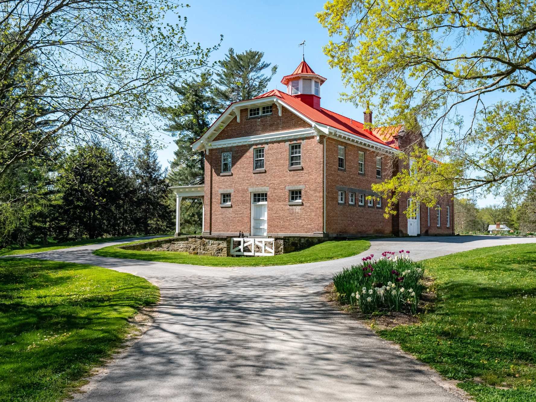 124 Eden Knoll Red Hook, NY 12571 - Photo 37 of 40 a view of a house with a big yard and large trees