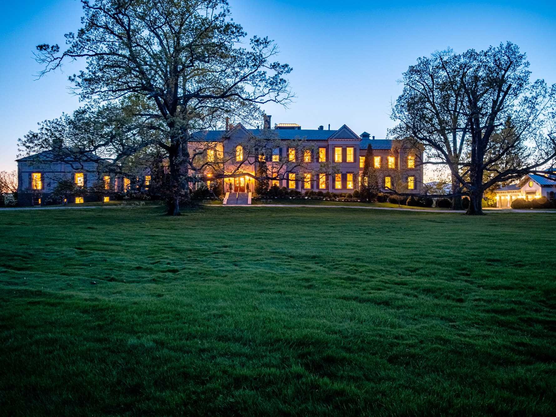 124 Eden Knoll Red Hook, NY 12571 - Photo 39 of 40 a backyard of a house with lots of green space and outdoor seating