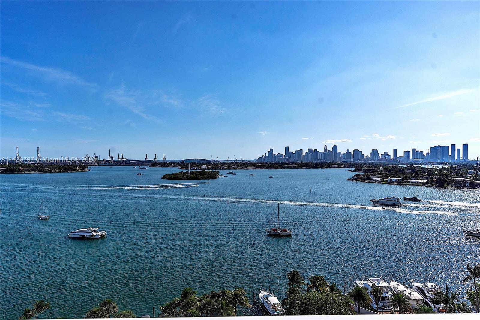 9 Island Avenue, Unit 1502 Miami Beach, FL 33139 - Photo 1 of 31 a view of an ocean with city view