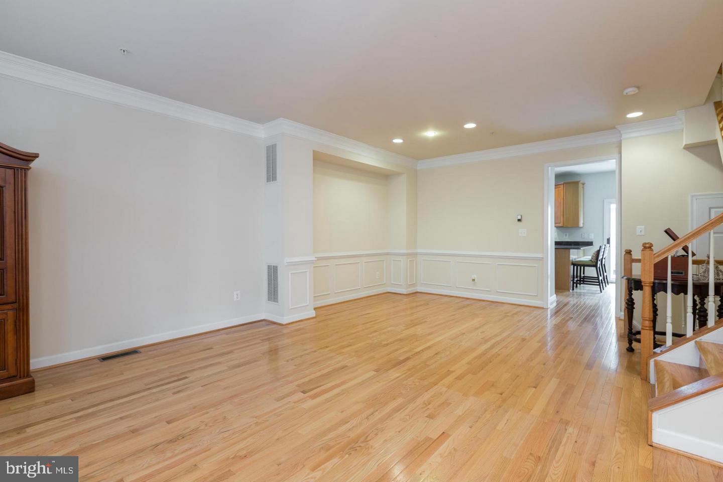 8857 Ashgrove House Lane Vienna, VA 22182 - Photo 7 of 34 Living room dining room.