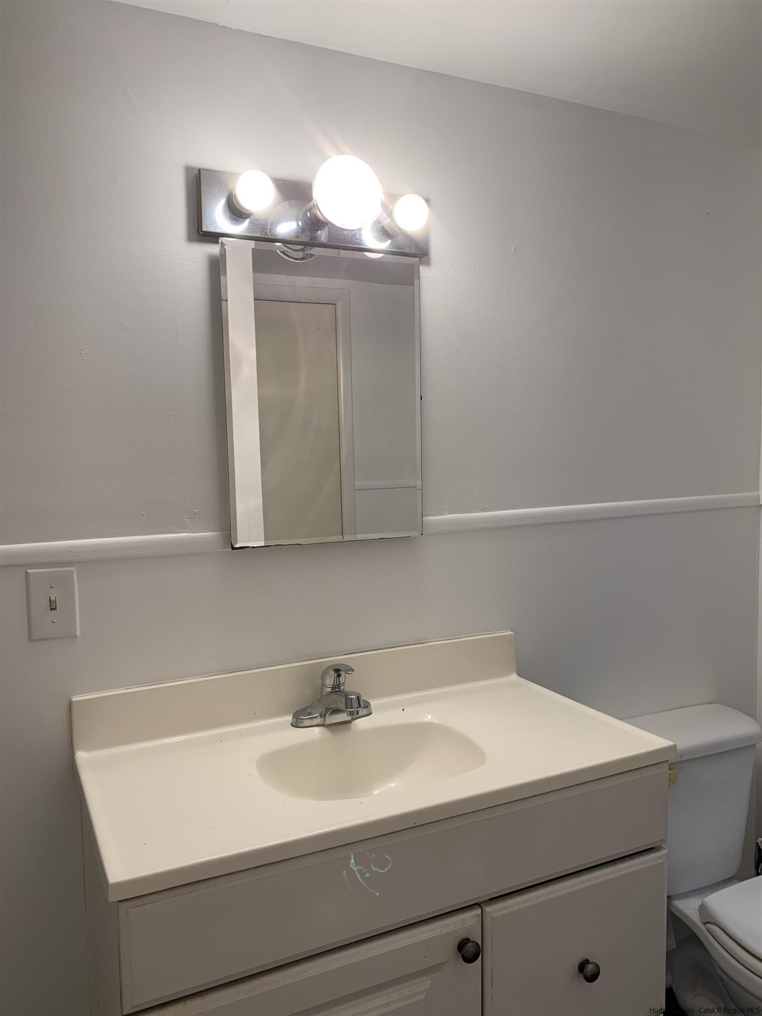 180 Bruceville Road High Falls, NY 12440 - Photo 16 of 22 a bathroom with a sink and a mirror