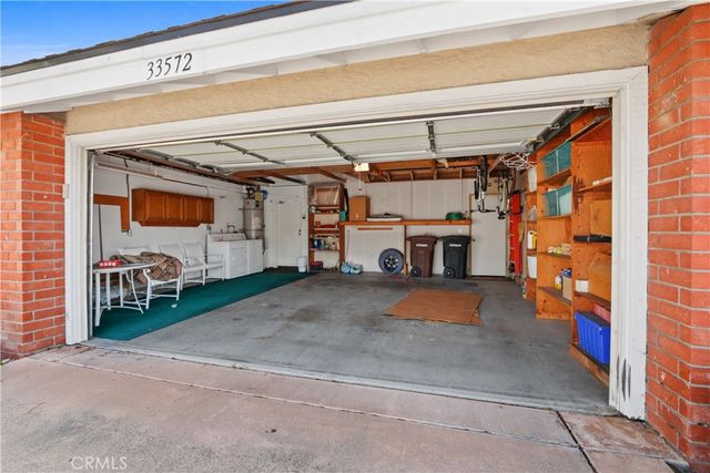 a view of a car garage