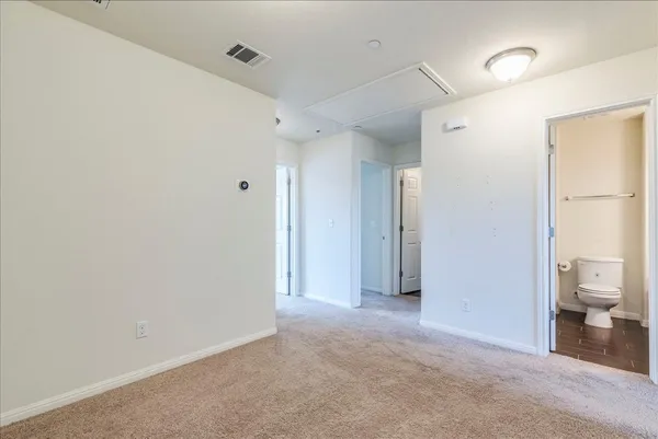 a view of empty room