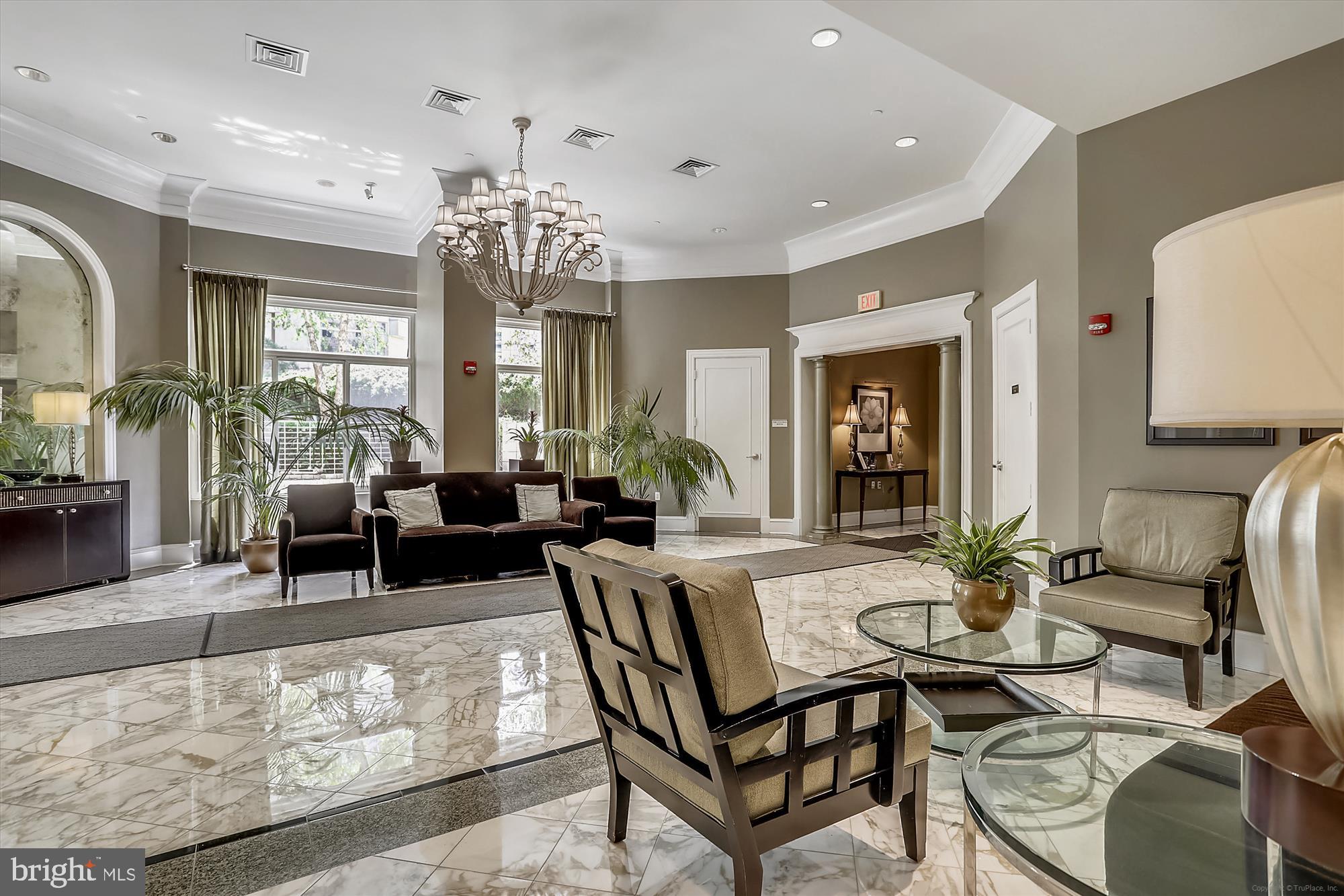 851 North Glebe Road, Unit 1016 Arlington, VA 22203 - Photo 30 of 41 The Continental Lobby