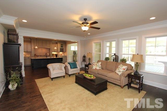 1221 Harrison Ridge Road Wake Forest, NC 27587 - Photo 5 of 25 a living room with furniture and a large window