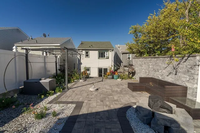 a view of a house with many windows