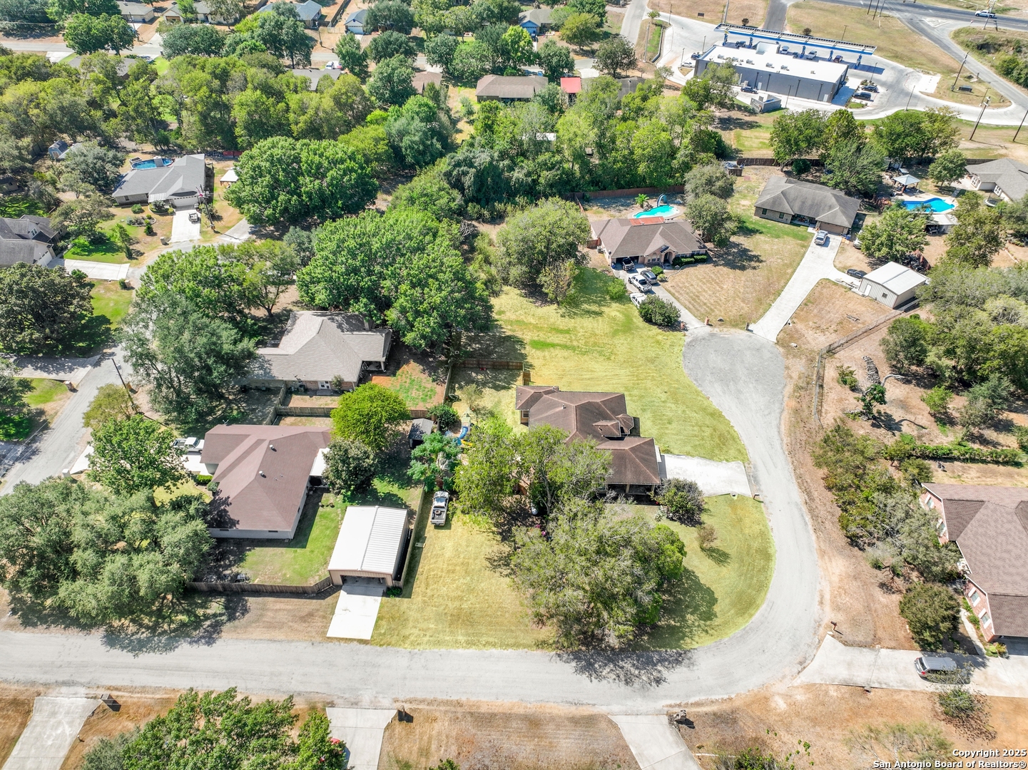 118 Santa Fe Seguin, TX 78155 - Photo 44 of 44 an aerial view of residential houses with outdoor space
