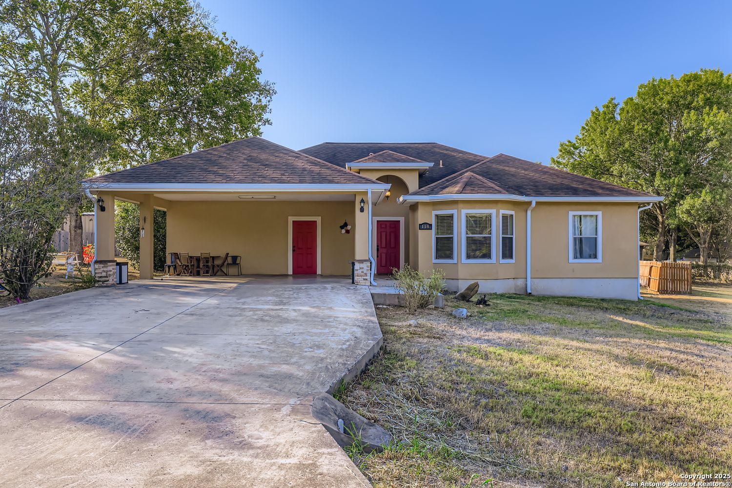 118 Santa Fe Seguin, TX 78155 - Photo 5 of 44 a view of a house with a yard and large tree