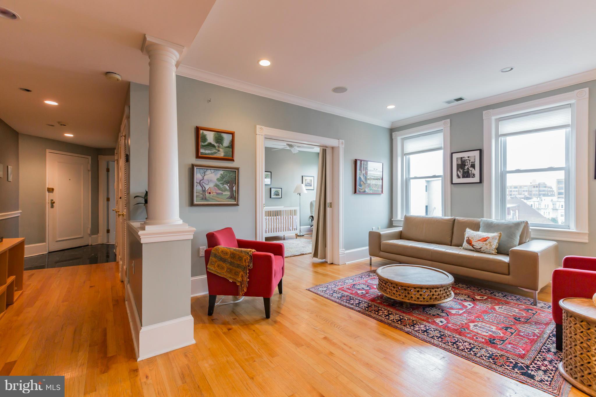 1423 R Street Northwest, Unit 404 Washington, DC 20009 - Photo 14 of 26 Living Room
