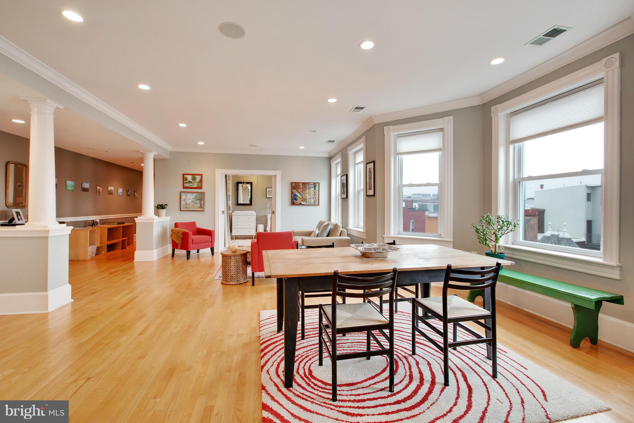 1423 R Street Northwest, Unit 404 Washington, DC 20009 - Photo 8 of 26 Open Concept Dining Room