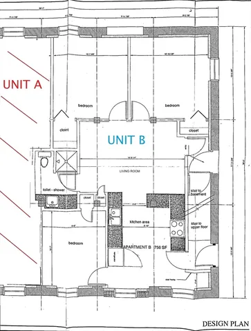 a black and white photo of a living room