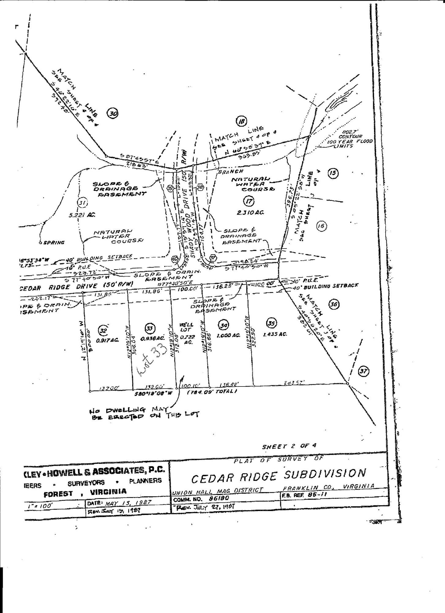 Lot 33 Cedar Ridge Rd Union Union Hall, VA 24176 - Photo 4 of 5 Scan