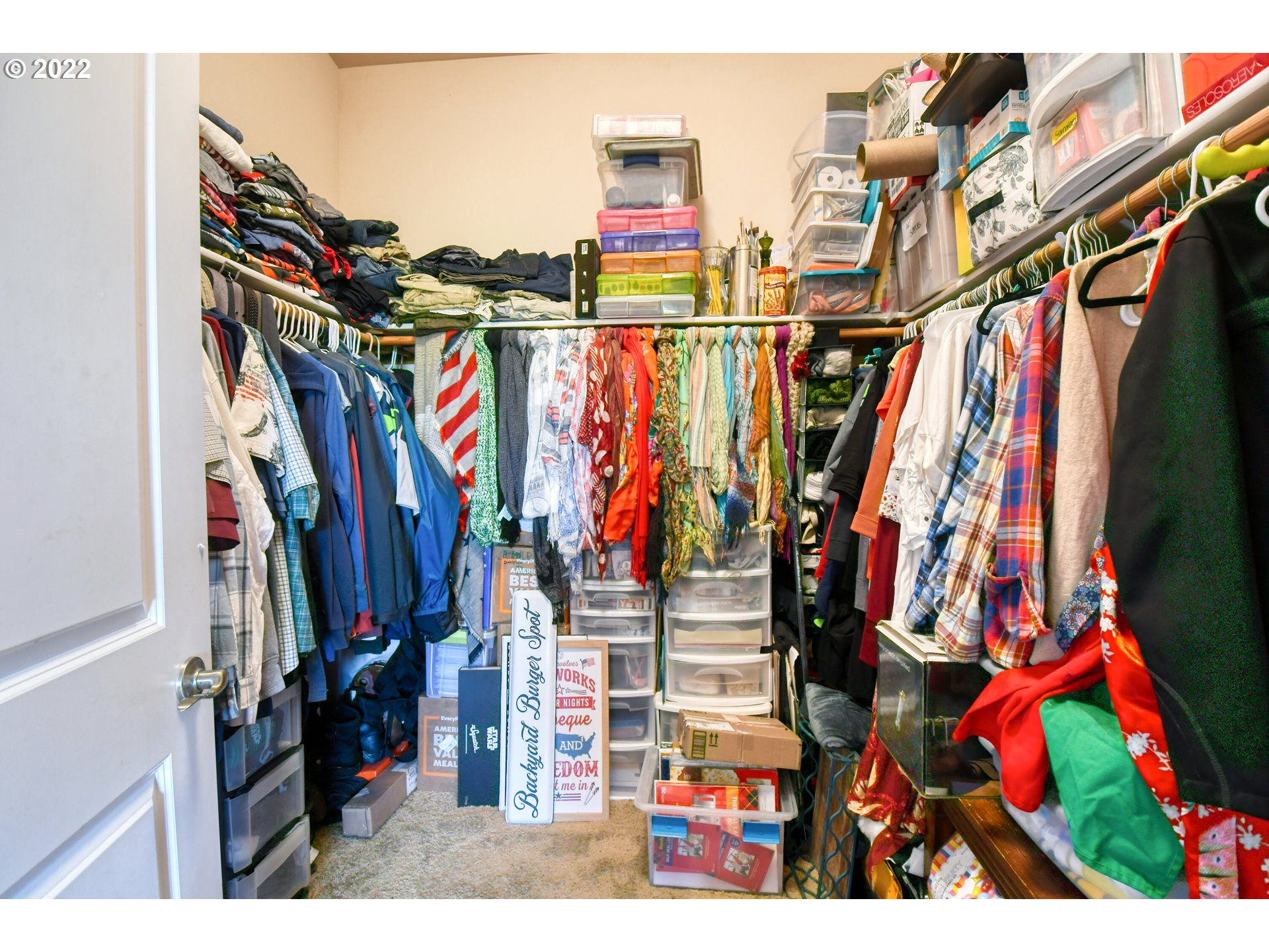 831 South Main Street Pendleton, OR 97801 - Photo 15 of 26 a view of walk in closet with clothes